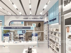 White Inova Pharmacy Beauty and Wellness Counter
