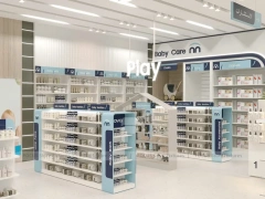 White Inova Pharmacy Beauty and Wellness Counter