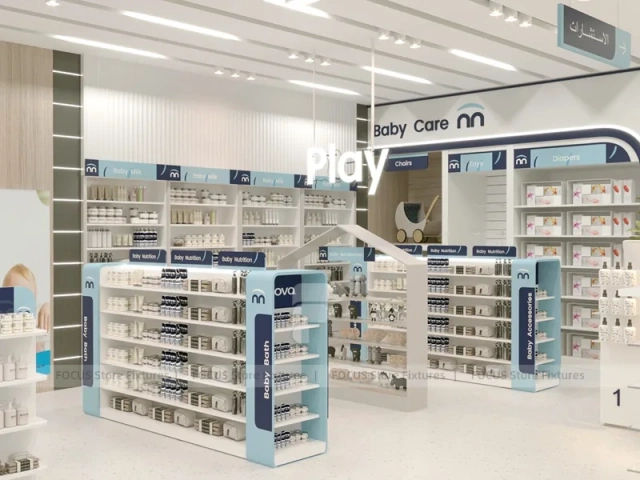 White Inova Pharmacy Beauty and Wellness Counter