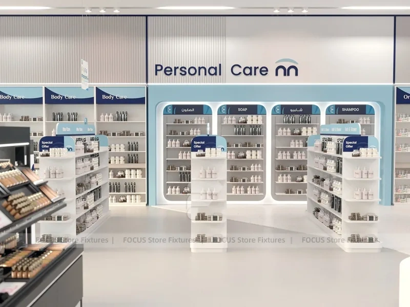 White Inova Pharmacy Beauty and Wellness Counter