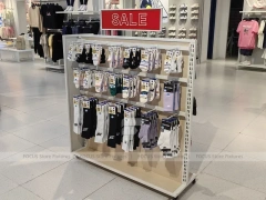 White Sale Accessory Gondola Display