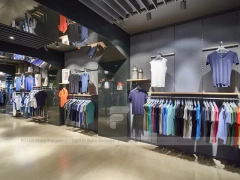 Xint Dark Apparel Counter and Wall Display