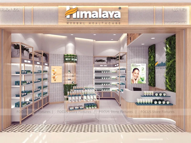 Amalaya White Skincare Storefront Display