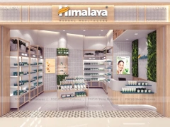 Amalaya White Skincare Storefront Display