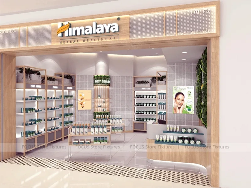 Amalaya White Skincare Storefront Display