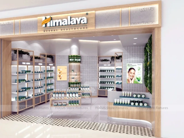 Amalaya White Skincare Storefront Display