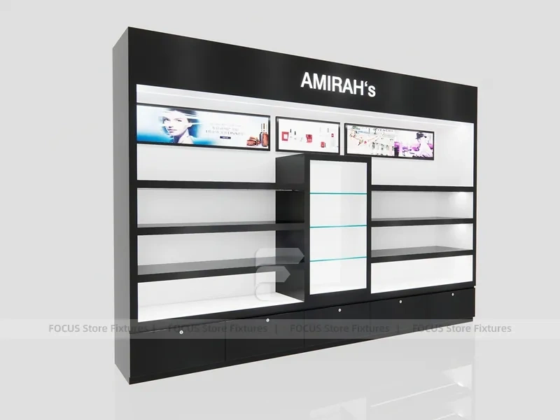 Amirahs Black Beauty Wall Display Fixture