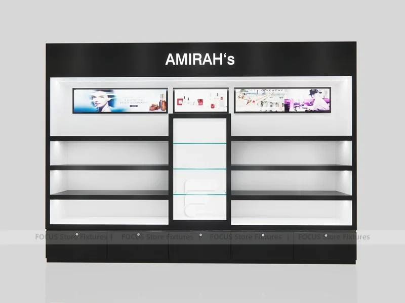Amirahs Black Beauty Wall Display Fixture