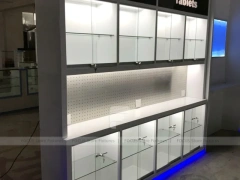 Android Blue LED Mobile Store Kiosk Counter