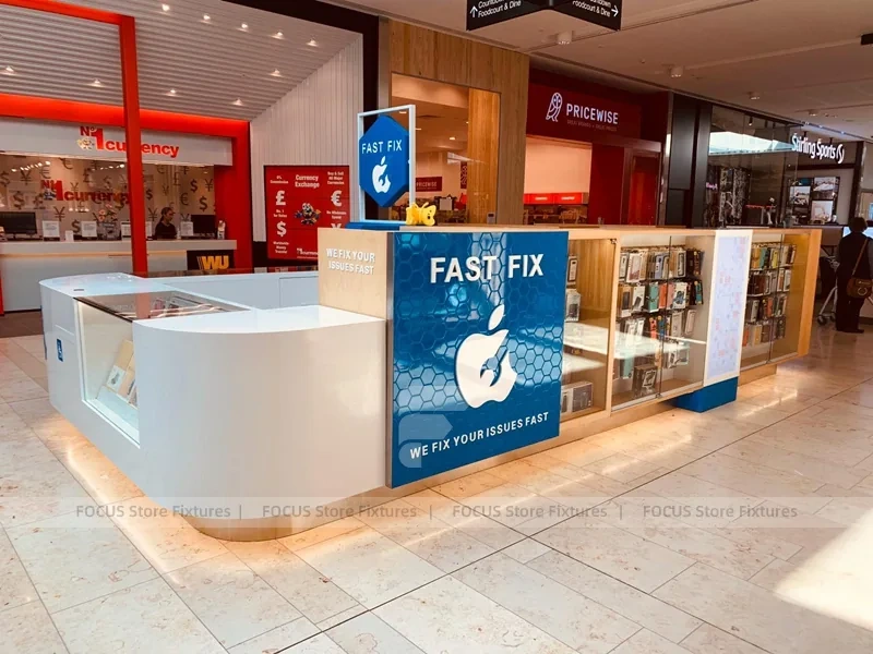 Apple Style Mobile Phone Store Counter Layout