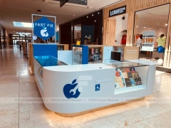 Apple Style Mobile Phone Store Counter Layout