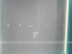 Aqua White Mobile Phone Store Interior Fixture