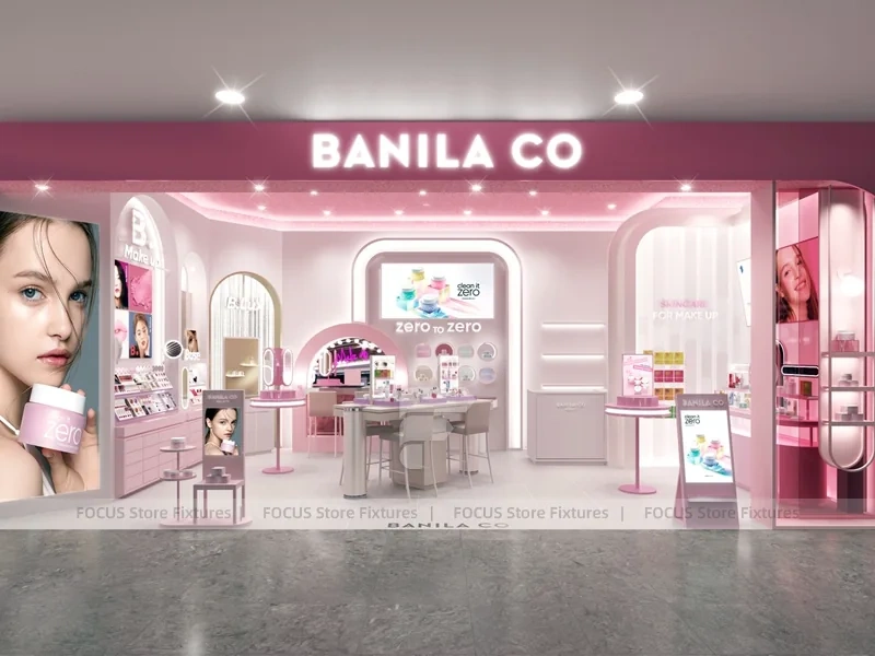 Banila Co Pink Cosmetics Storefront