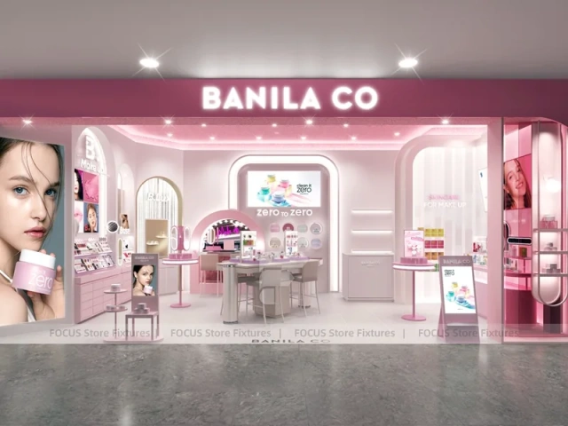 Banila Co Pink Cosmetics Storefront