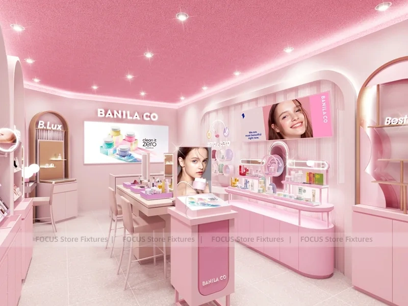 Banila Co Pink Cosmetics Storefront