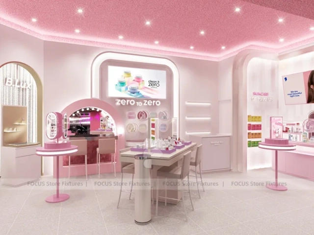 Banila Co Pink Cosmetics Storefront