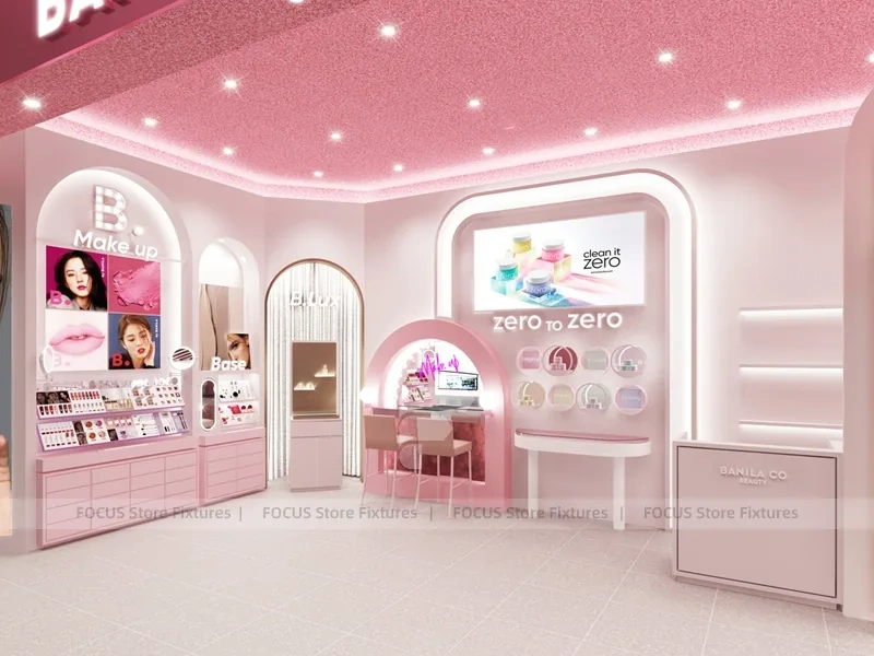 Banila Co Pink Cosmetics Storefront