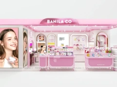Banila Co Pink Cosmetics Storefront