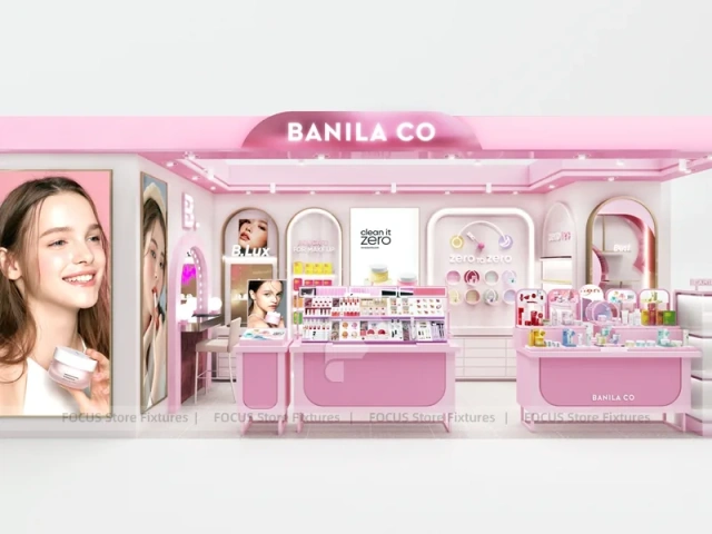 Banila Co Pink Cosmetics Storefront