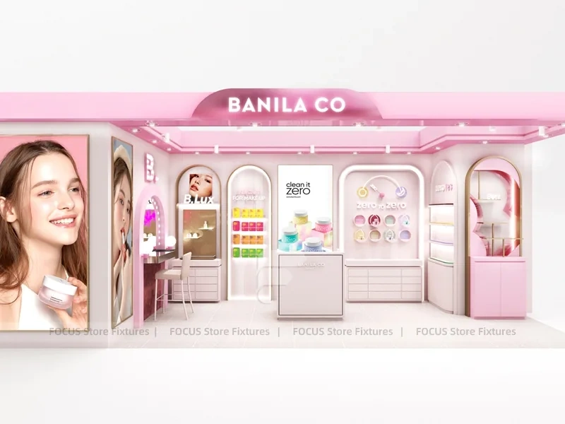Banila Co Pink Cosmetics Storefront