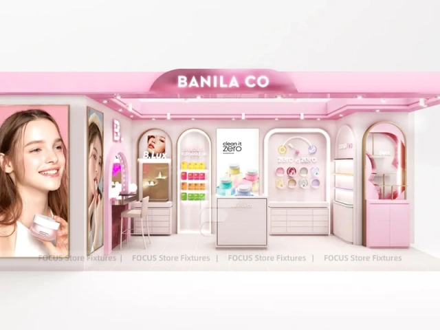 Banila Co Pink Cosmetics Storefront