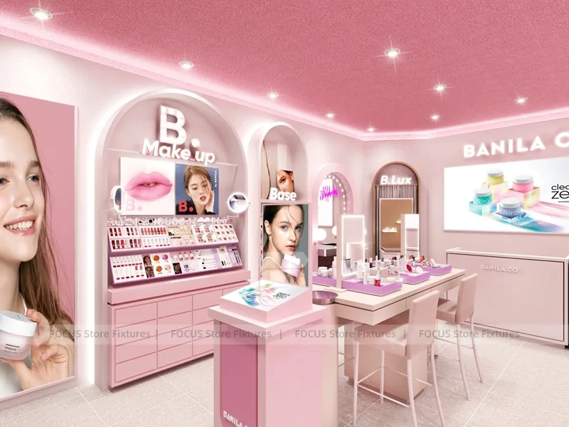 Banila Co Pink Cosmetics Storefront