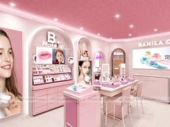 Banila Co Pink Cosmetics Storefront
