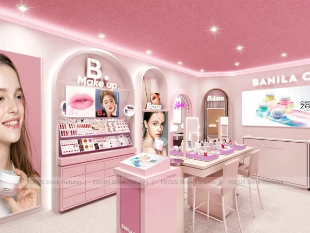 Banila Co Pink Cosmetics Storefront