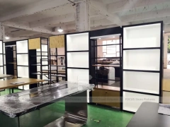 Black Glass Mobile Electronics Store Layout