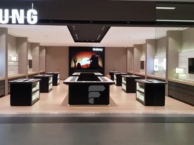 Black Gold Galaxy Mobile Phone Counter Store