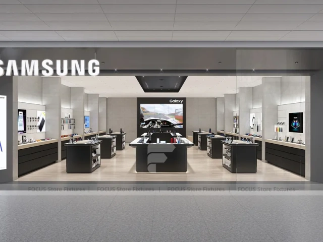 Black Gold Galaxy Mobile Phone Counter Store