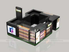 Black Mobile Phone Mall Kiosk Display