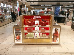 Black Red Fragrance Department Store Counter