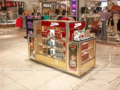 Black Red Fragrance Department Store Counter