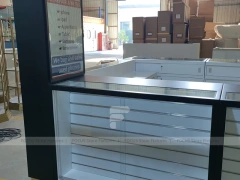 Black White A12 Phone Kiosk Counter Display