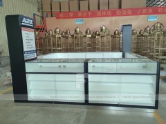 Black White A12 Phone Kiosk Counter Display