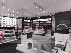 Black White Beauty Salon and Cosmetics Store