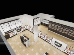 Black White Mobile Accessories Wall Shop