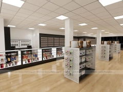 Black White Mobile Accessories Wall Shop