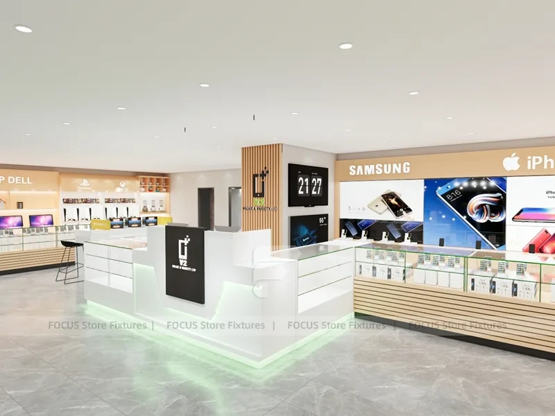 Black White Mobile Phone Accessories Interior