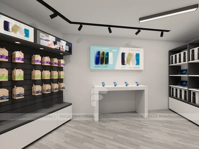 Black White Mobile Phone Accessories Store