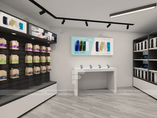 Black White Mobile Phone Accessories Store