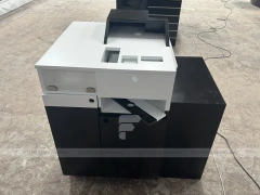 Black White Mobile Phone Checkout Counter