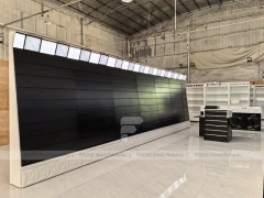 Black White Mobile Phone Wall Fixture