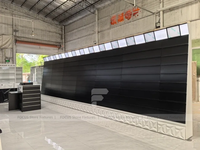 Black White Mobile Phone Wall Fixture