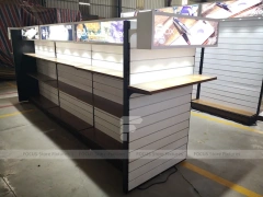 Black White Mobile Phone Wall Kiosk Display