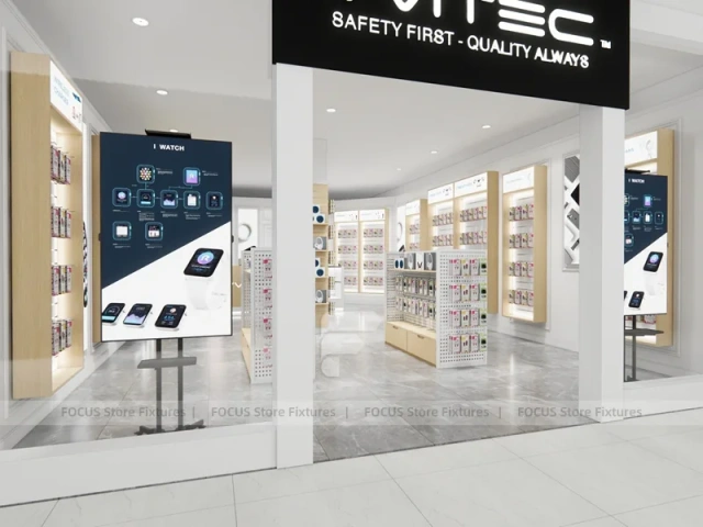 Black White Safety First Phone Storefront