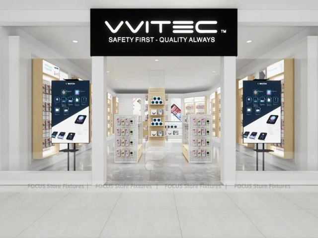 Black White Safety First Phone Storefront