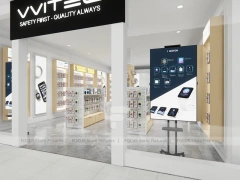 Black White Safety First Phone Storefront