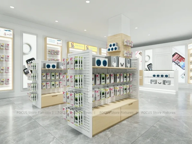 Black White Safety First Phone Storefront